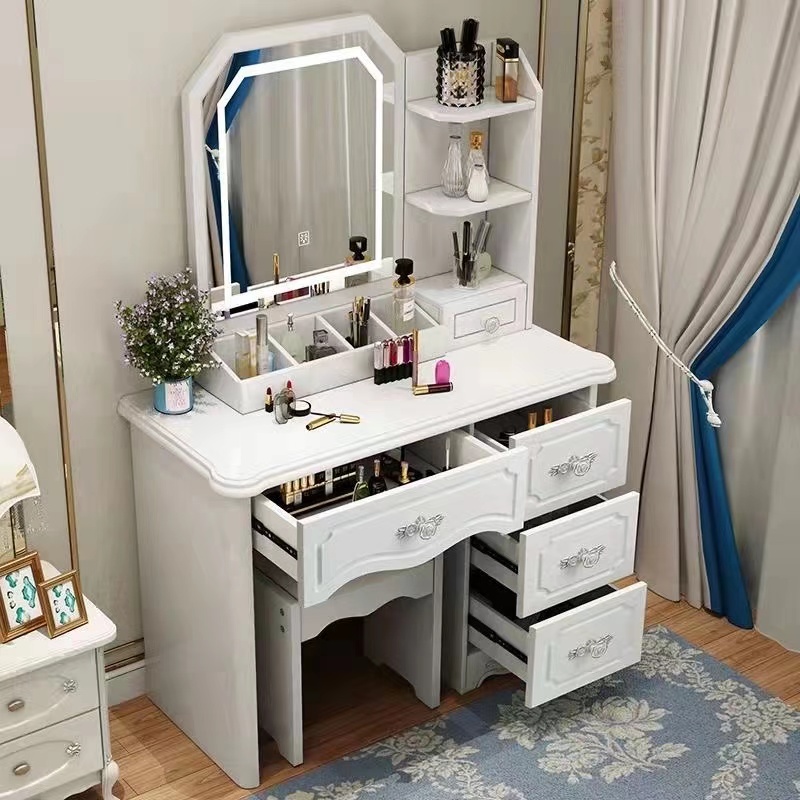 Girls White and Pink Modern Wo - Desk Setup Simple recensione e prezzo