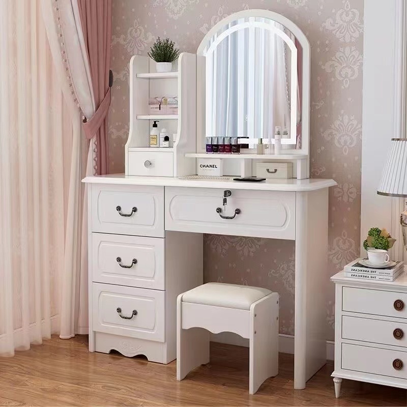 Girls White and Pink Modern Wo - Desk Setup Simple recensione e prezzo