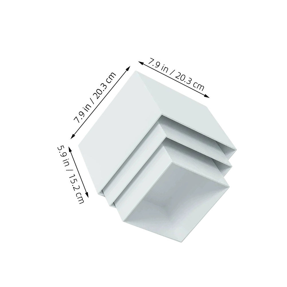 6Pcs White Plastic Desktop Sto - Desk Setup White recensione e prezzo