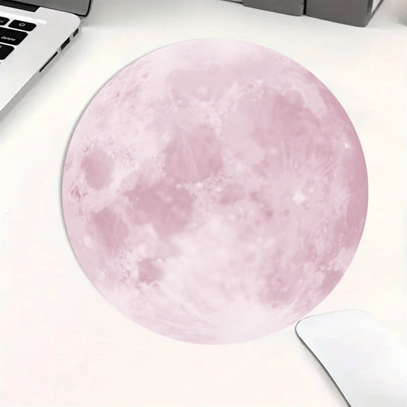 Moon pattern  round Mouse Pad  - Desk Setup Simple recensione e prezzo