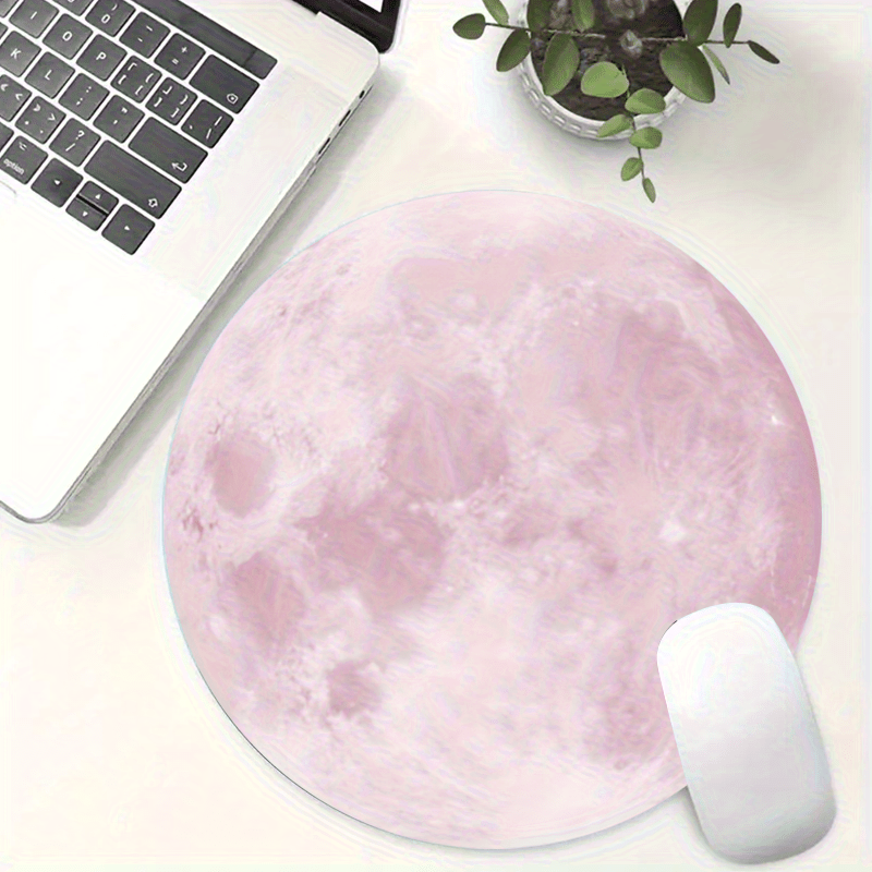 Moon pattern  round Mouse Pad  - Desk Setup Simple recensione e prezzo