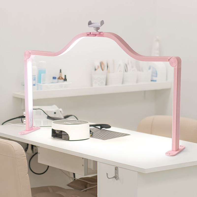 48W Half Moon Nail Lamp Double - Desk Setup Lamp recensione e prezzo