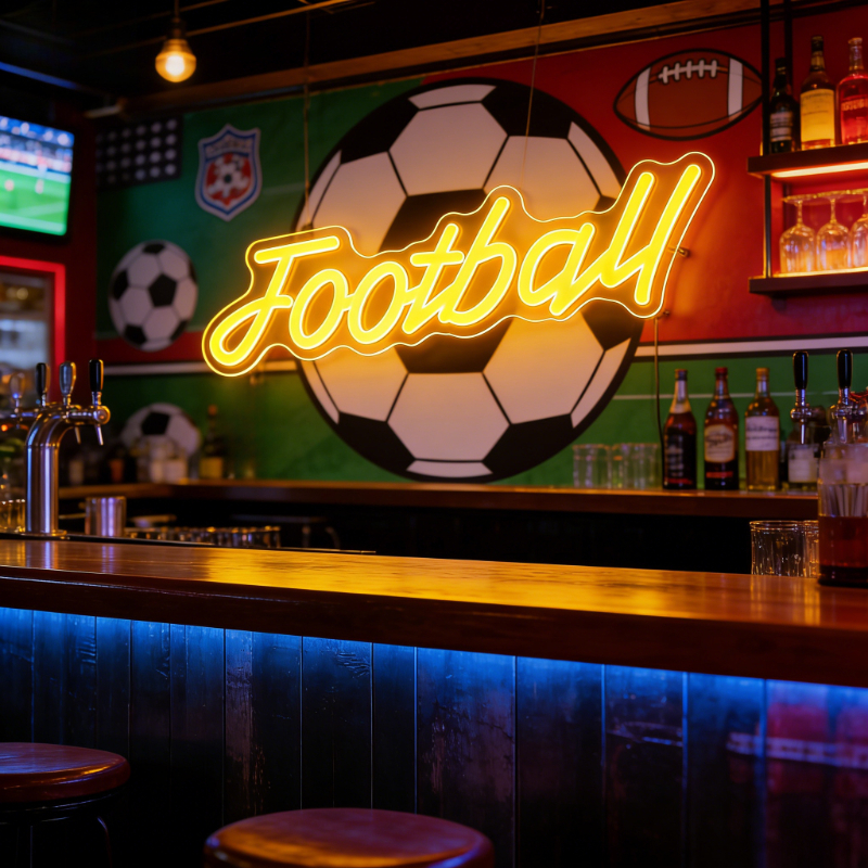 Football Dimmable LED Neon Sig - Ambient Light Bar Usb recensione e prezzo