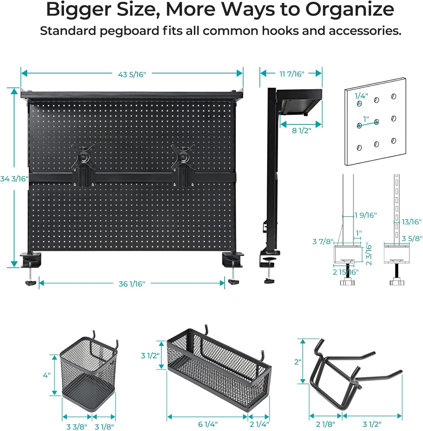 Dual Monitor Stand with Steel  - Dual Monitor Desk Setup recensione e prezzo
