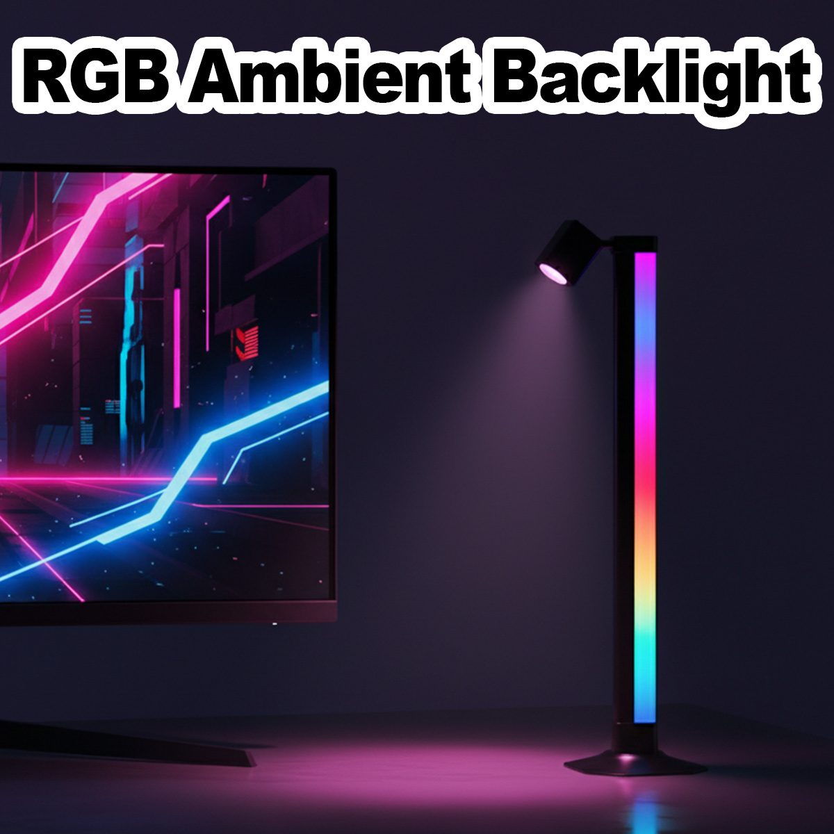Smart Light Bar LED RGB Music  - Desk Setup For Gaming recensione e prezzo