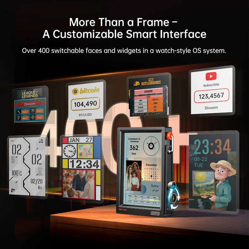 Divoom Times Frame Smart 4K HD - Desk Setup Diy recensione e prezzo